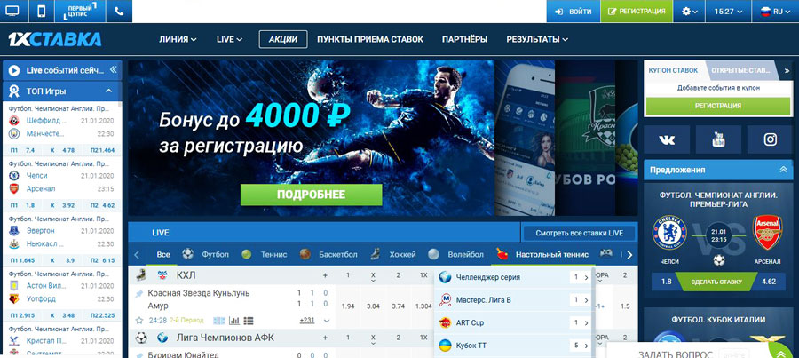 Обзор букмекерской конторы 1хСтавка I Bet Bro
